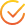 Checkmark inside a gradient circle icon.
