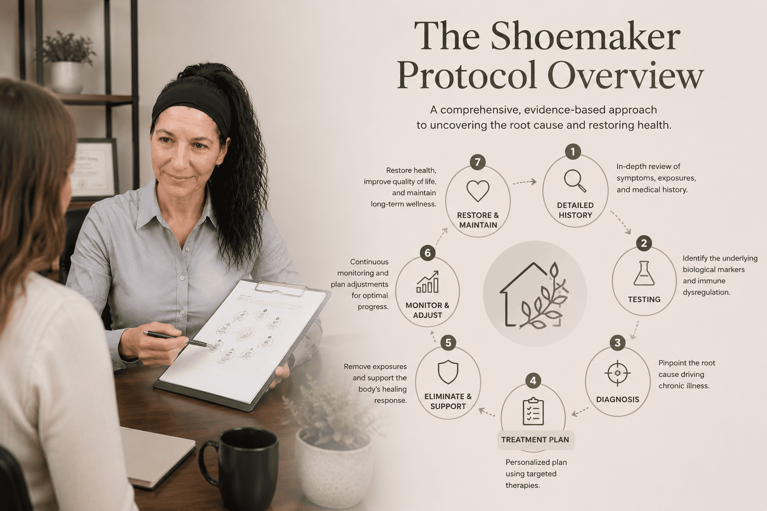 Two people discussing the Shoemaker Protocol.